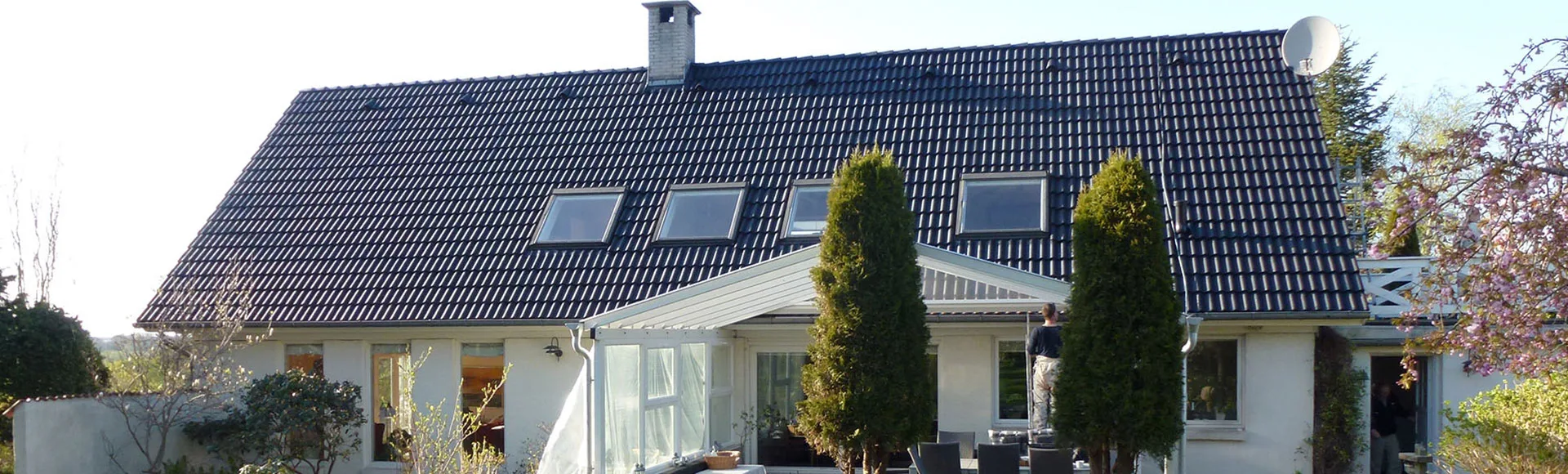 Hus med rent tag
